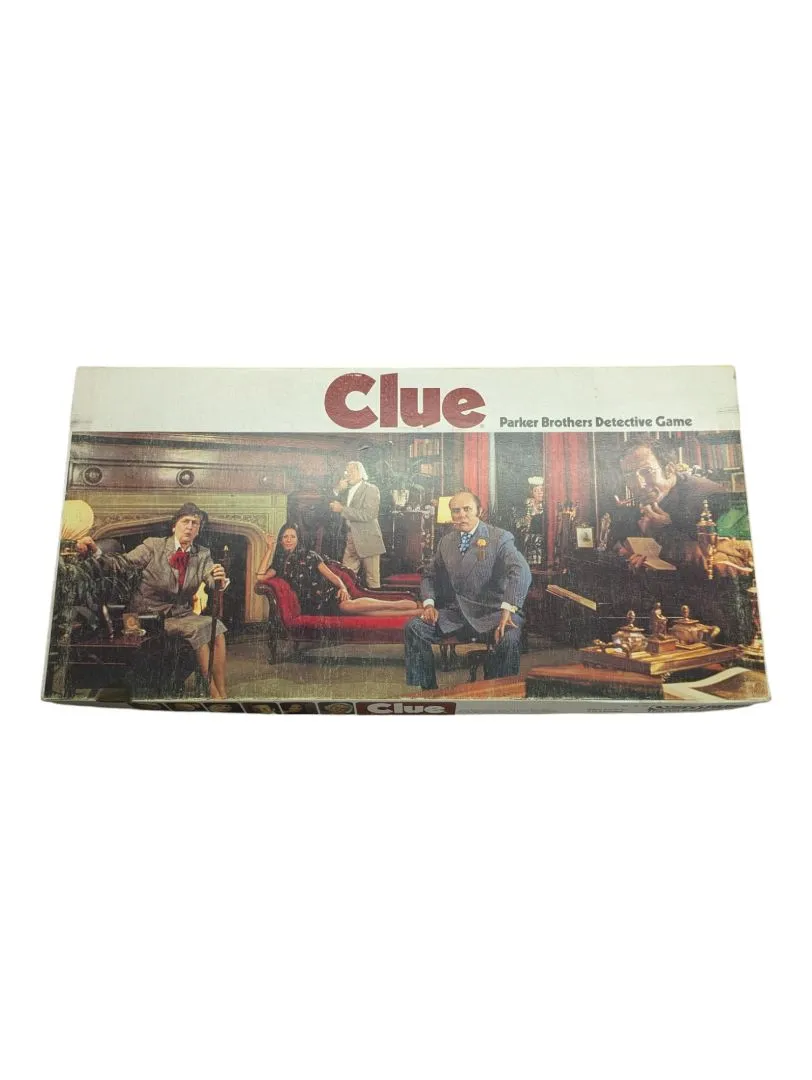 1972 Clue Board Game