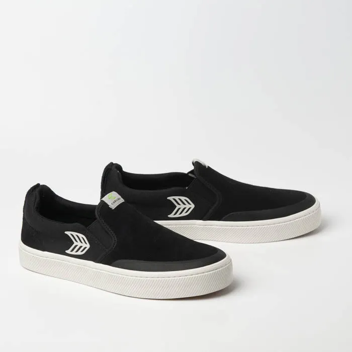 CARIUMA SLIP-ON Skate Pro Black Ivory Mens