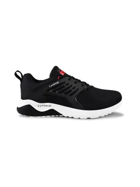 CRYSTA PRO Black Men's Running Shoes