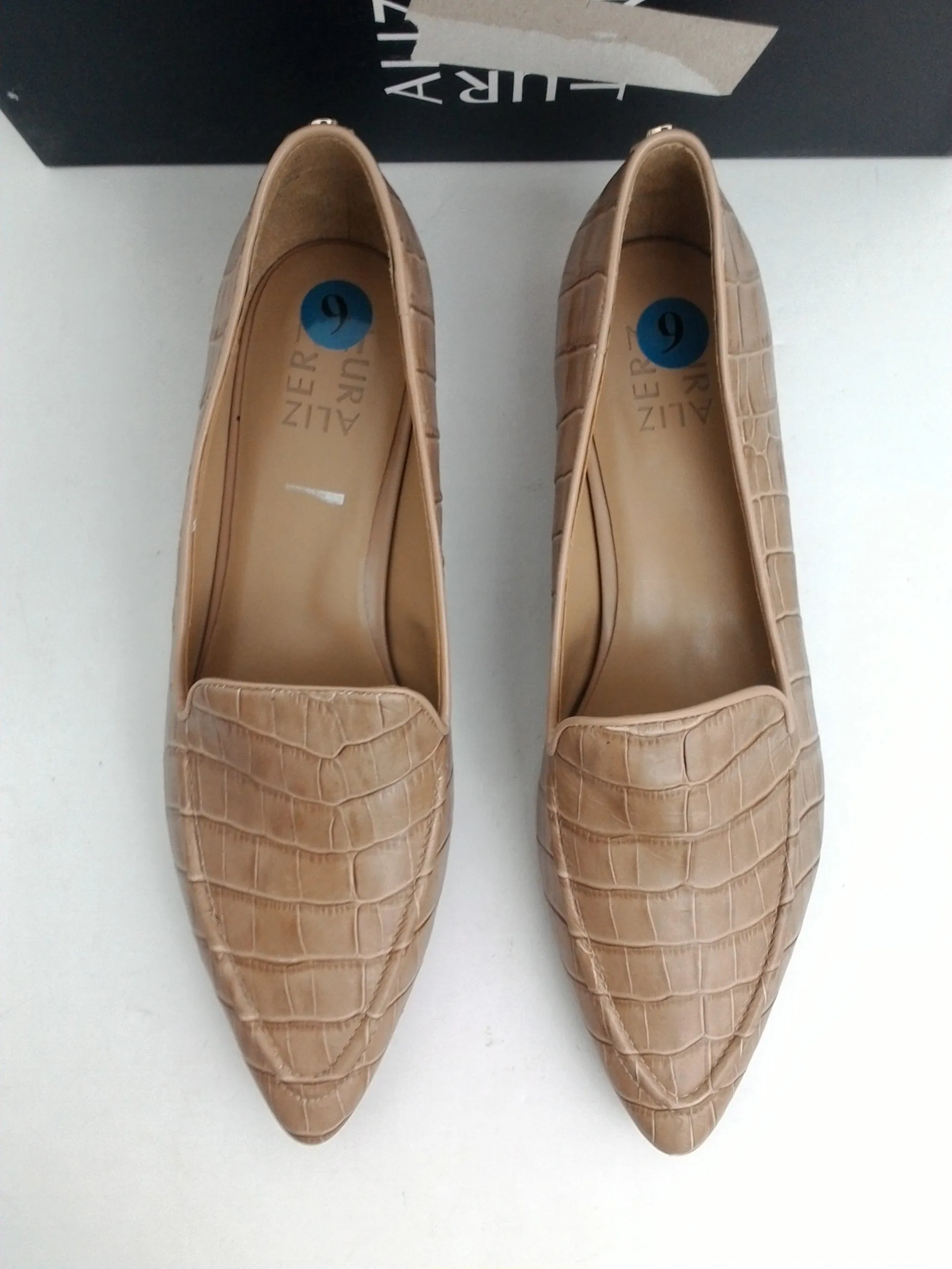 Naturalizer Women's Haines Ginger Croco Loafer Size 9 M