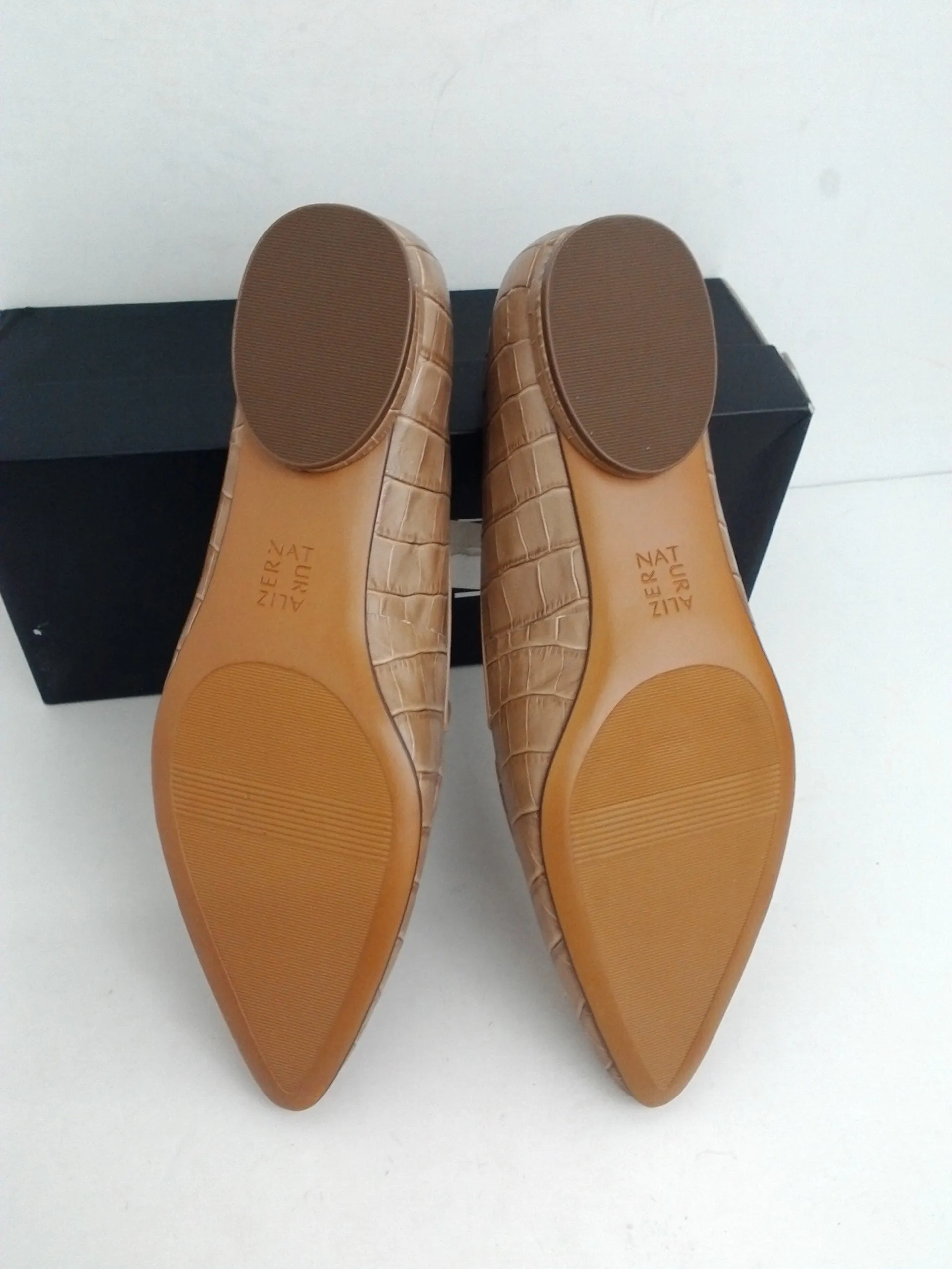 Naturalizer Women's Haines Ginger Croco Loafer Size 9 M
