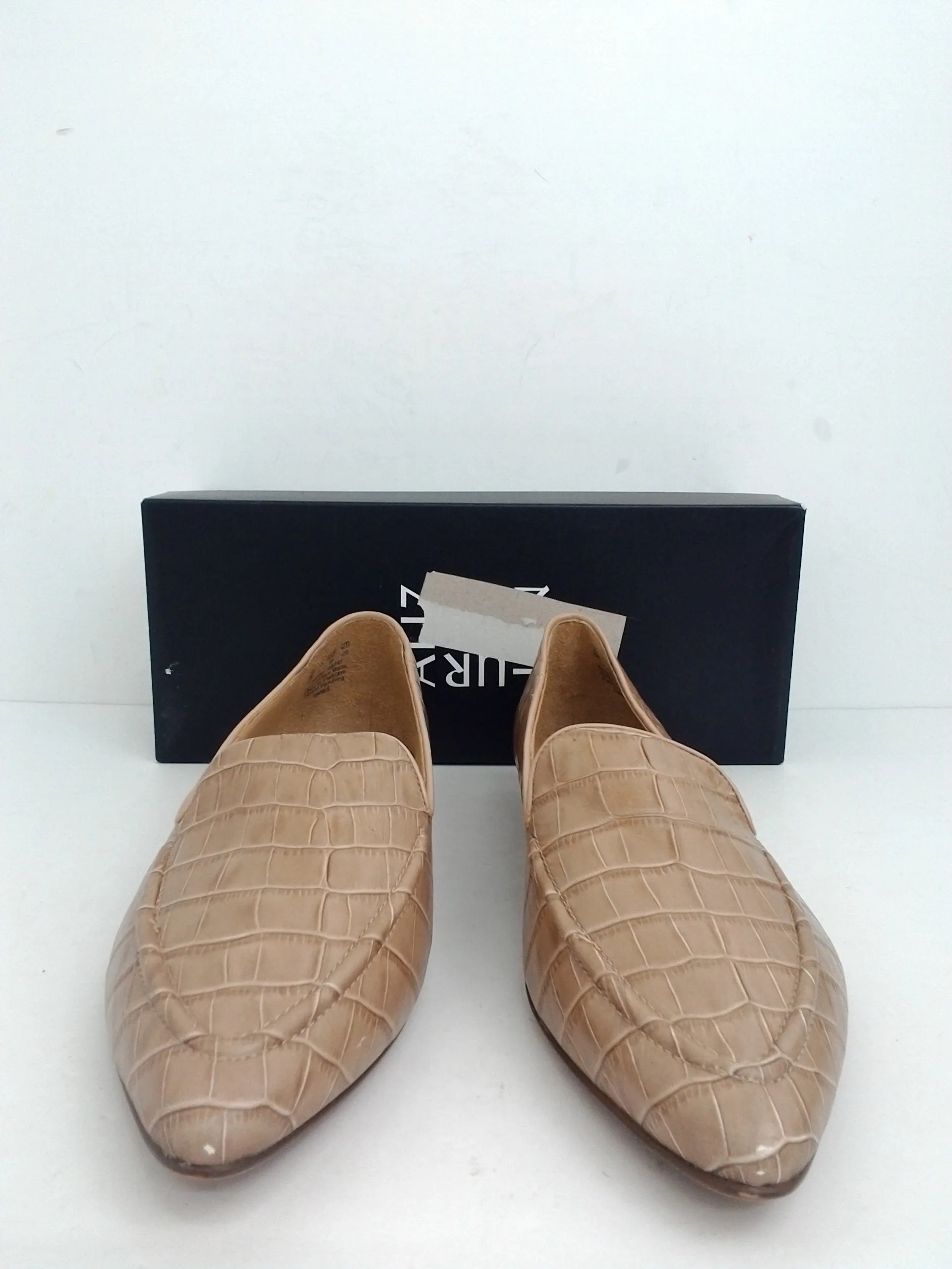 Naturalizer Women's Haines Ginger Croco Loafer Size 9 M