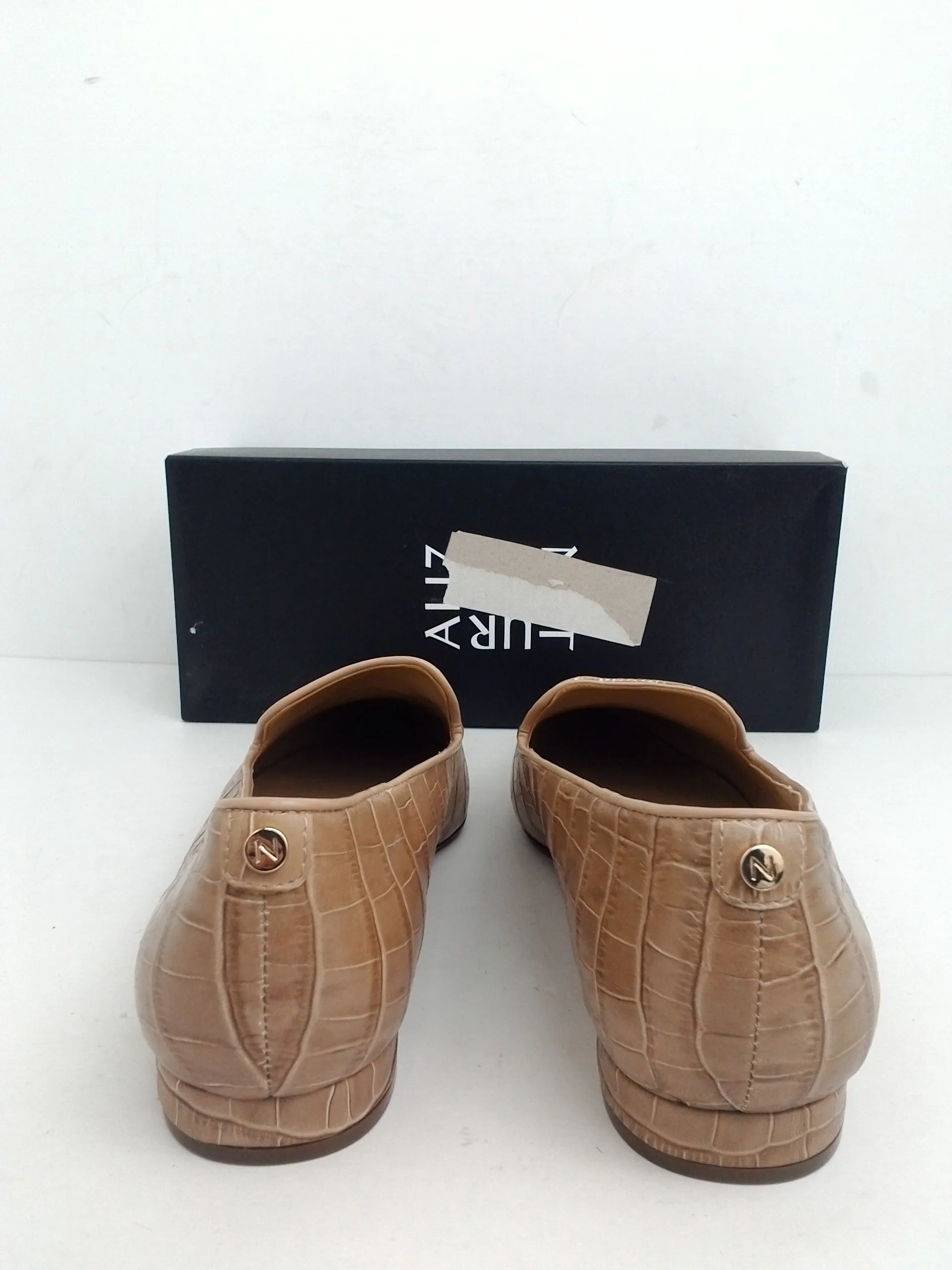 Naturalizer Women's Haines Ginger Croco Loafer Size 9 M