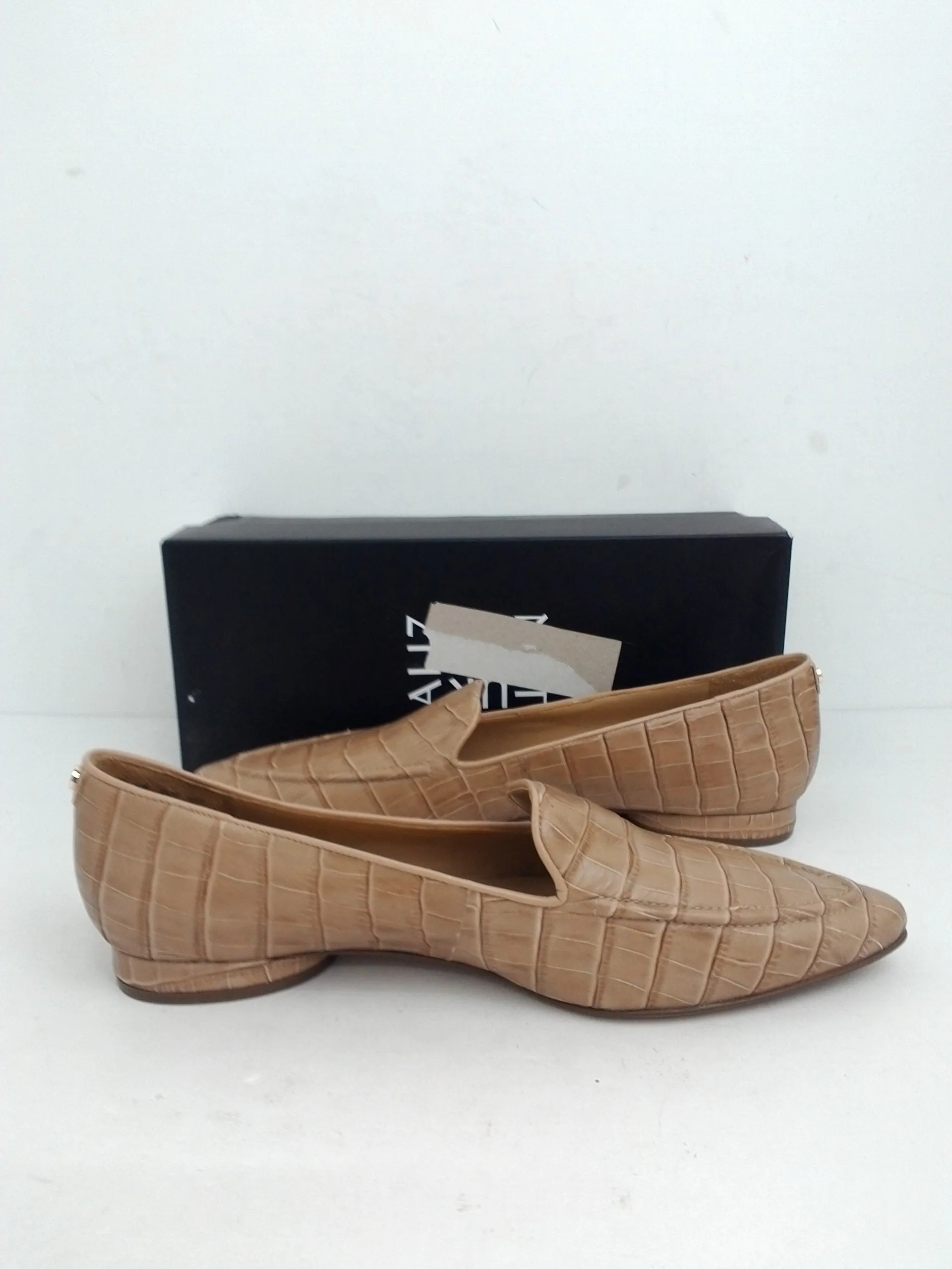 Naturalizer Women's Haines Ginger Croco Loafer Size 9 M