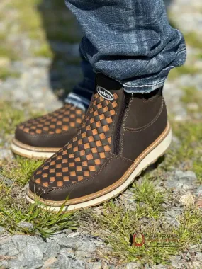 ROCK’EM BROWN CRAZY SERBIA CASUAL SHOES